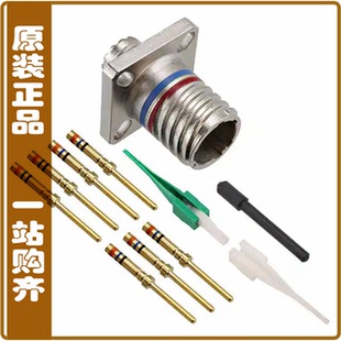20MA35PN GOLD MALE 6POS RCPT CRIMP D38999 CONN
