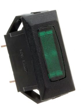 GIL-2000-2023【PANEL MOUNT IND LIGHT GREEN 14V】