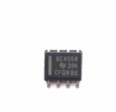 原装正品RC4558DR SOP-8 TI/德州 双路运算放大器芯片