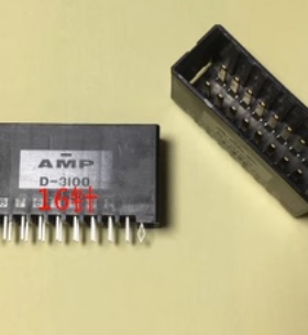 AMP D3100 16P 直脚插 178327-2