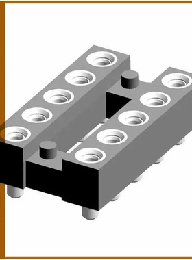 114-83-210-41-117101【CONN IC DIP SOCKET 10POS GOLD】