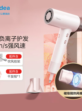美的高速吹风机家用大功率/高浓度负离子护发大风力速干电吹风FG3
