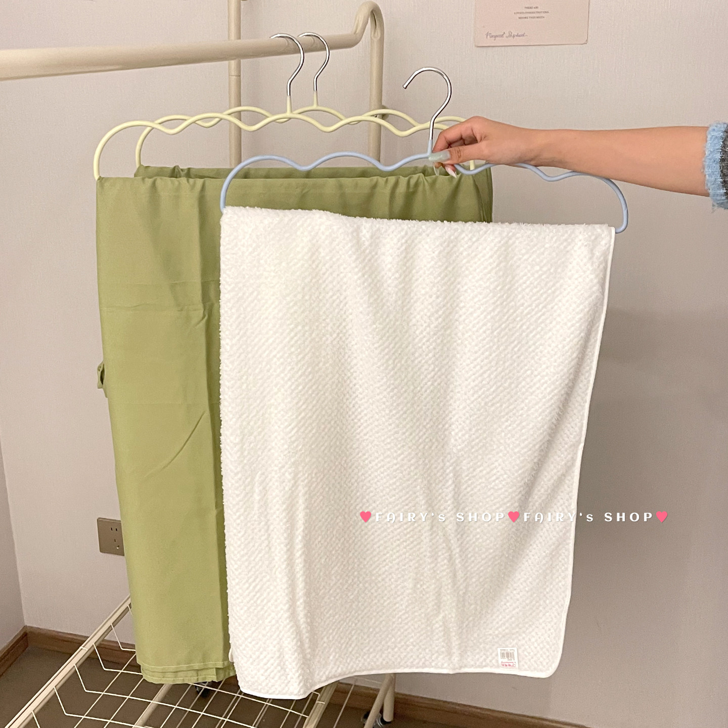 大号衣架晾晒床单被罩神器图片
