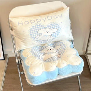 可爱坐垫冬季加厚学生教室久坐垫子防滑屁垫座椅垫办公室宿舍靠垫