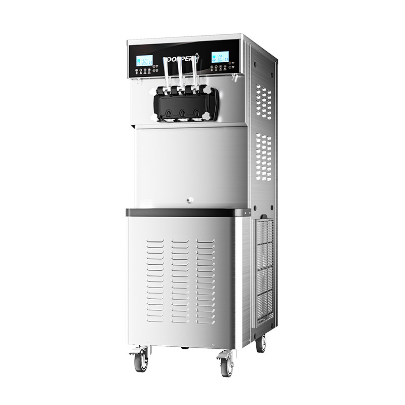 东贝冰淇淋机商用立式摆摊全自动冰激凌机器雪糕机甜筒机XMC820