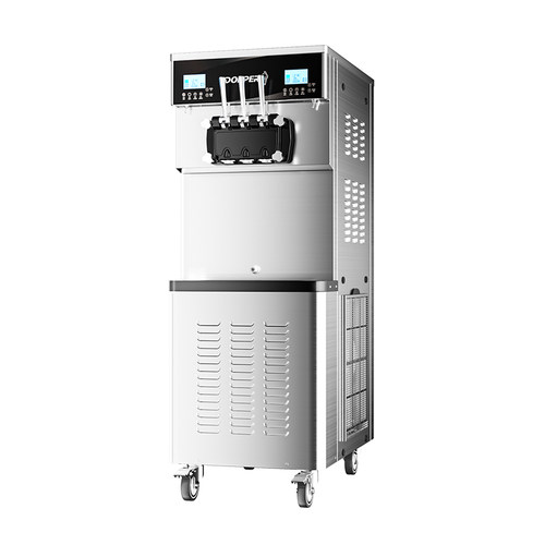 东贝冰淇淋机商用立式摆摊全自动冰激凌机器雪糕机甜筒机XMC820