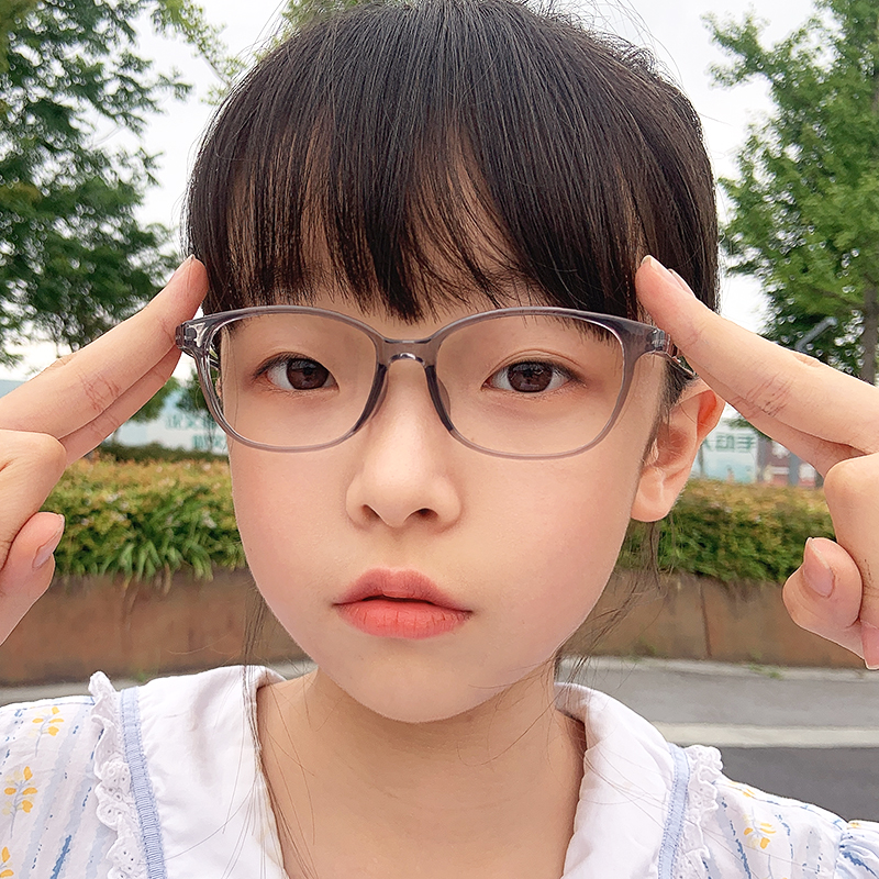 超轻眼镜架超轻全框EMS硅胶儿童