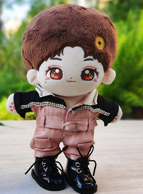 现货娃衣20cm棉花娃娃Mirror同款卢瀚霆Anson lo教主演唱会连体衣