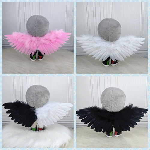娃用天使翅膀10cm15cm20cm玩偶