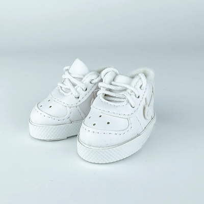 现货娃用鞋子20cm白色运动鞋