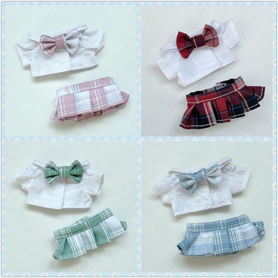 娃衣10cm百褶裙JK裙套装公仔制服