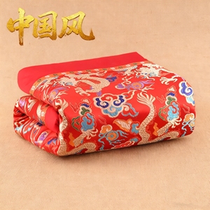 婴儿纯棉手工可脱胆棉花秋冬包被新生儿襁褓加厚宝宝被子满月礼物