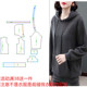 服装 剪图纸145款 女士连帽卫衣纸样宽松样版 打版 diy1 1设计