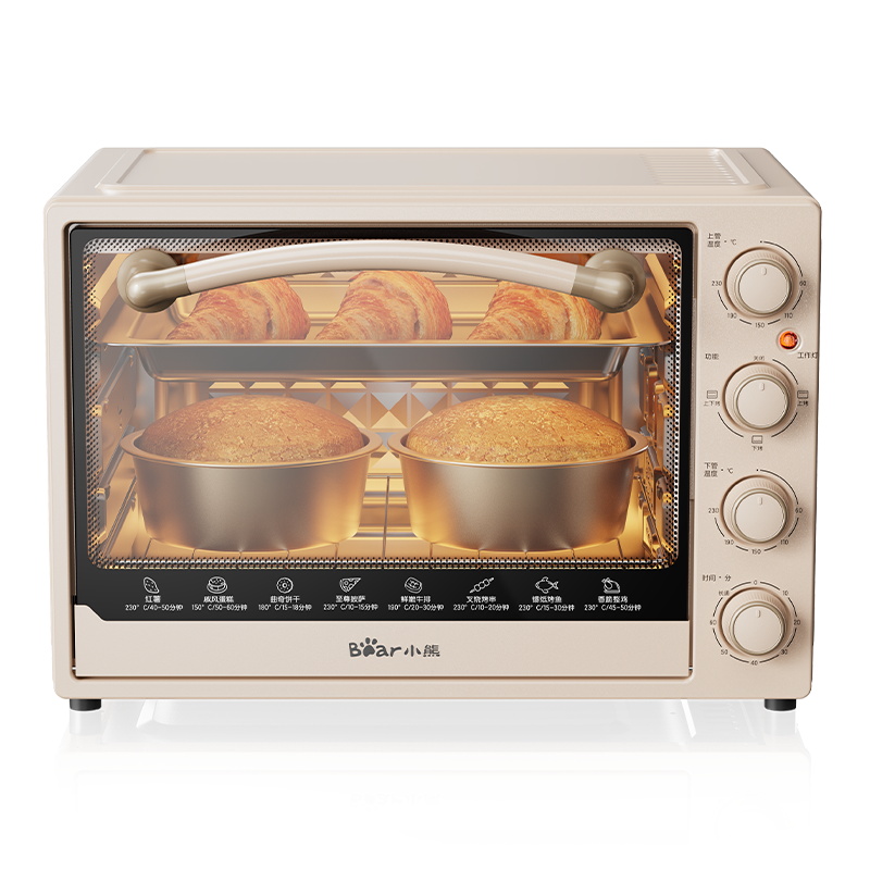 小熊烤箱家用电烤箱小型大容量40升烘培专用全自动迷你一体多功能