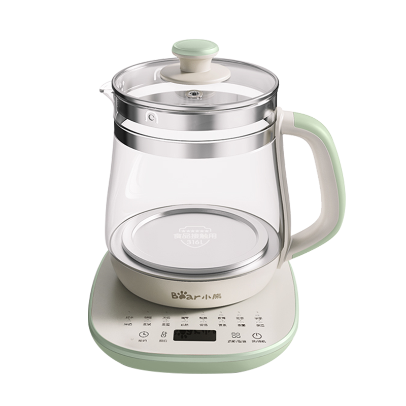 小熊養(yǎng)生壺316L家用多功能保溫煮茶器辦公室小型中藥煮茶壺燒水壺