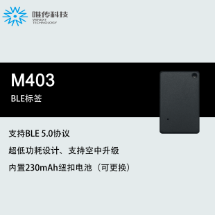 唯传 LoRaWAN 人员定位工牌 蓝牙信标定位 蓝牙标签 人员巡检