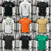 断码 圆领半袖 清仓 T恤男丝光棉修身 上衣清仓福利捡漏 潮牌短袖