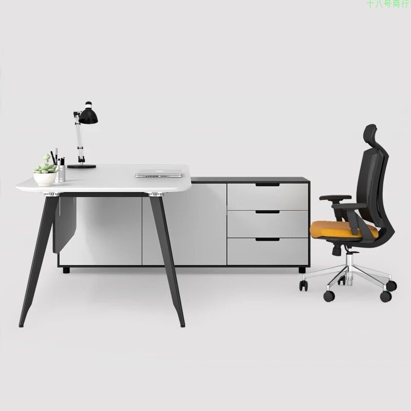 老板办公桌简约现代时尚大气总经理主管领导单人桌椅组合大班台在类目 商业/办公家具, 办公家具, 办公桌, 办公电脑桌中 - 来自Buy2taobao.com提供专业的淘宝代购服务
