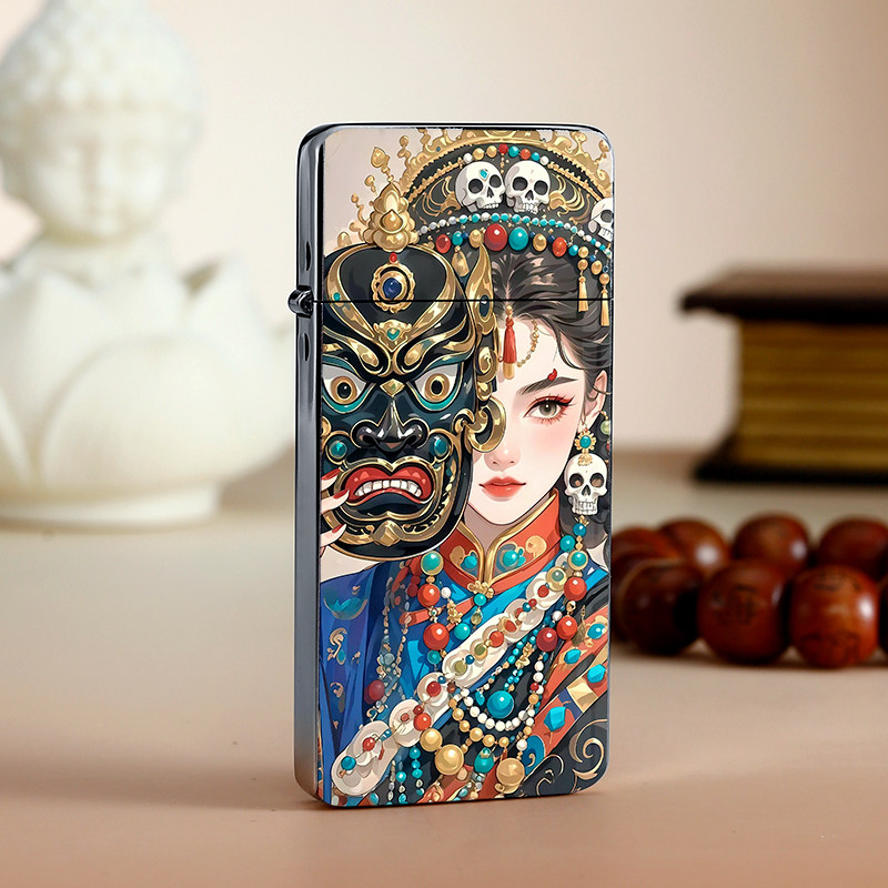 佐罗扎基拉姆煤油打火机超薄鎏金珐琅创意女财神火机生日礼物新年,ZIPPO/瑞士军刀/眼镜,煤油打火机,淘宝优惠券,粉丝福利购,淘宝优惠卷