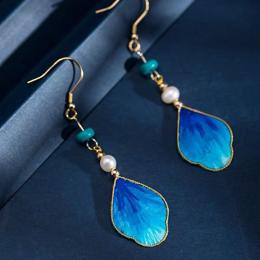 绒花掐丝国风中式耳坠古风耳环旗袍耳饰复古配饰汉服59,饰品/流行首饰/时尚饰品新,耳环,淘宝优惠券,粉丝福利购,淘宝优惠卷