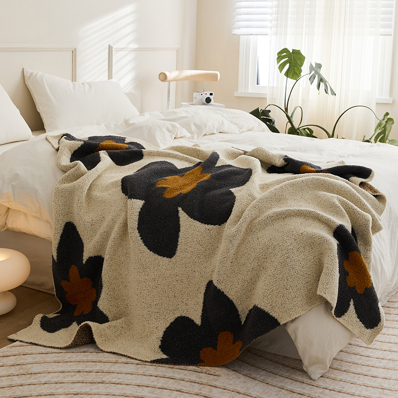 生日礼物绒毯半边绒高级四季通用