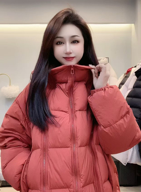 H99270韩国原单三拉链设计羽绒服时尚潮流休闲