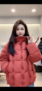 H99270韩国原单三拉链设计羽绒服时尚潮流休闲