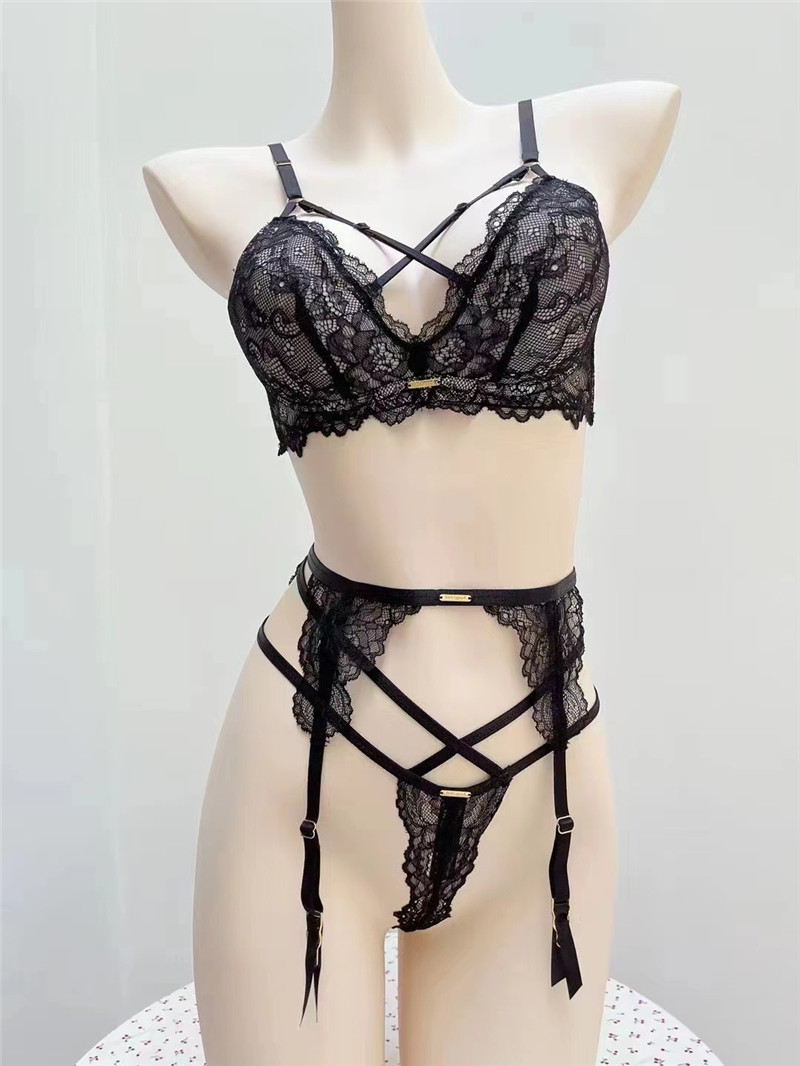 ravijour蕾丝聚拢性感内衣