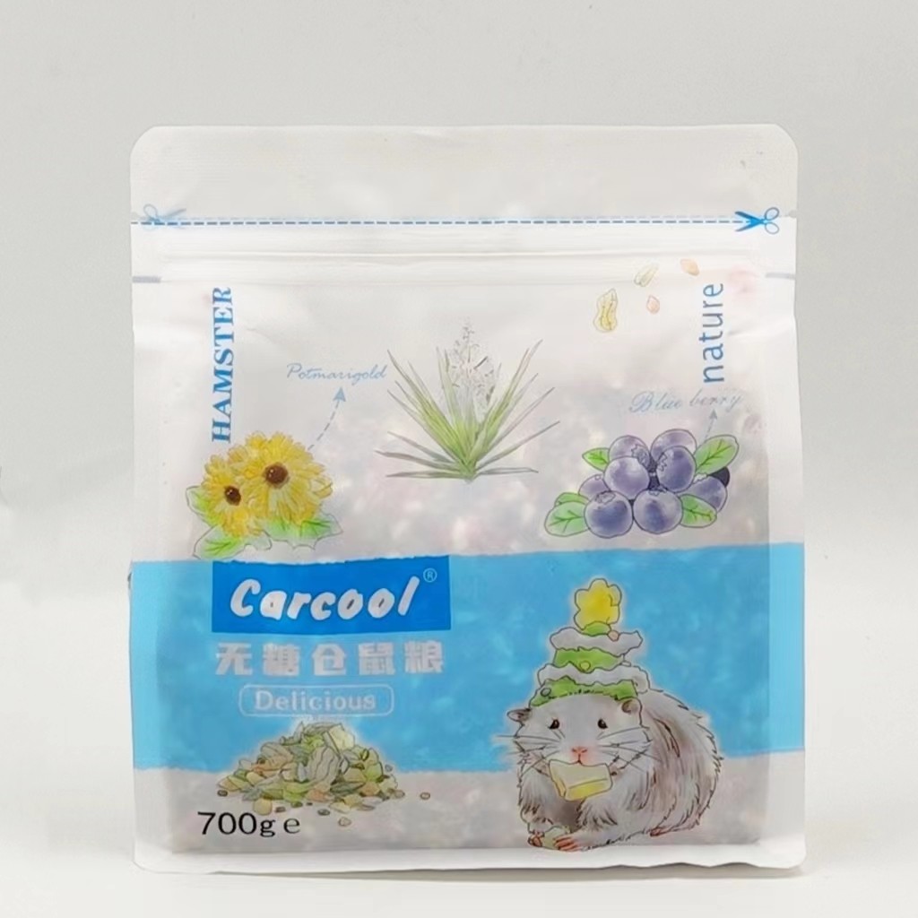 卡酷无糖熊粮金丝熊粮食全阶高蛋白营养仓鼠粮主粮饲料用品