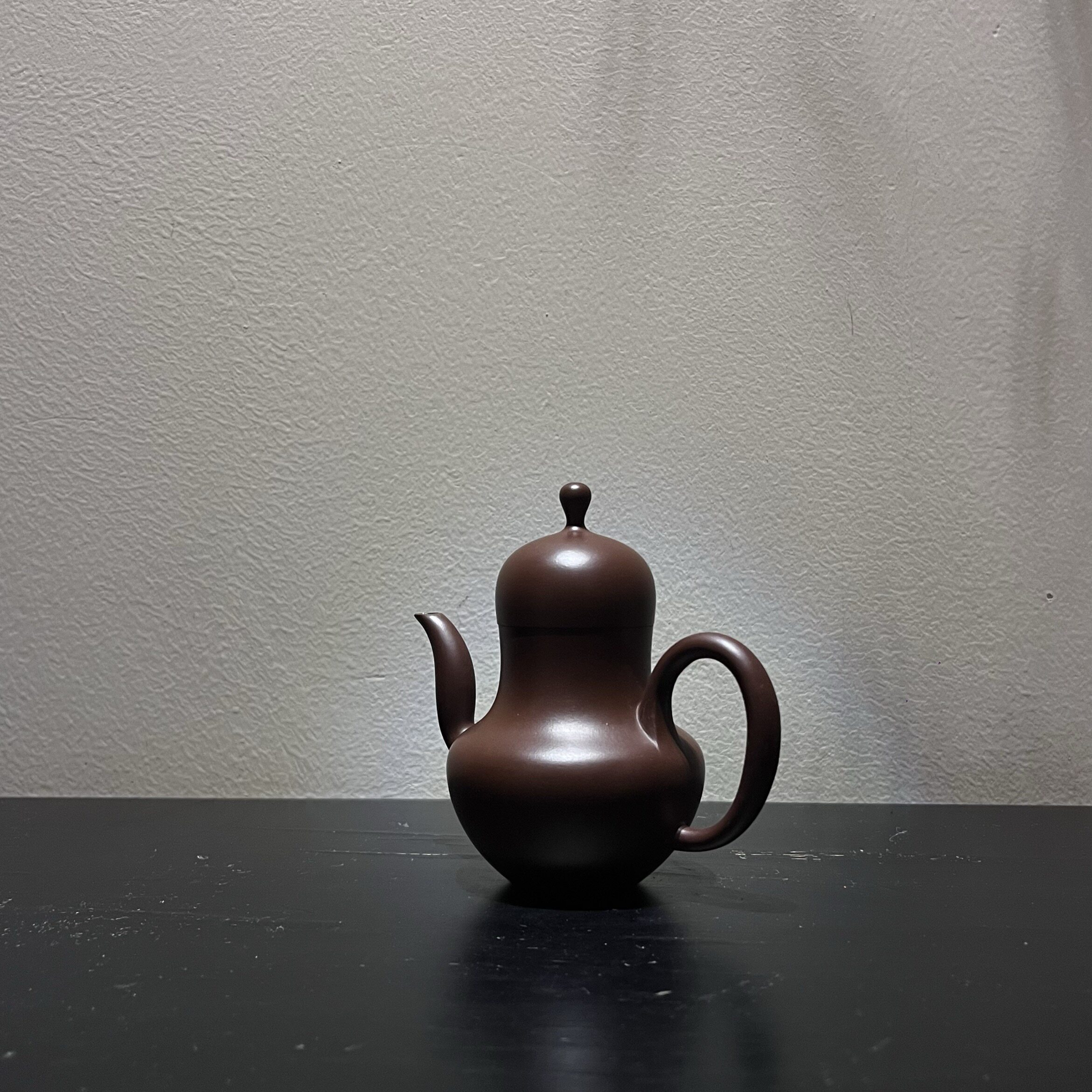 思婷梨壶 钟贵河 潮州手拉壶紫泥全手工工夫茶器