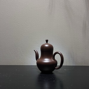 思婷梨壶 钟贵河 潮州手拉壶紫泥全手工工夫茶器