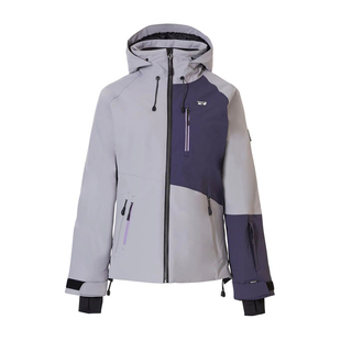 原单24 户外专业双板滑雪夹克女防水抗寒保暖外套登山服20K 25季