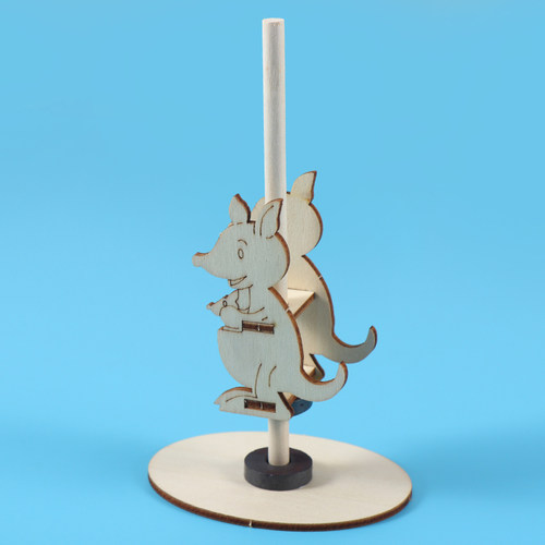 diy跳跳蛙磁力器材科技小制作