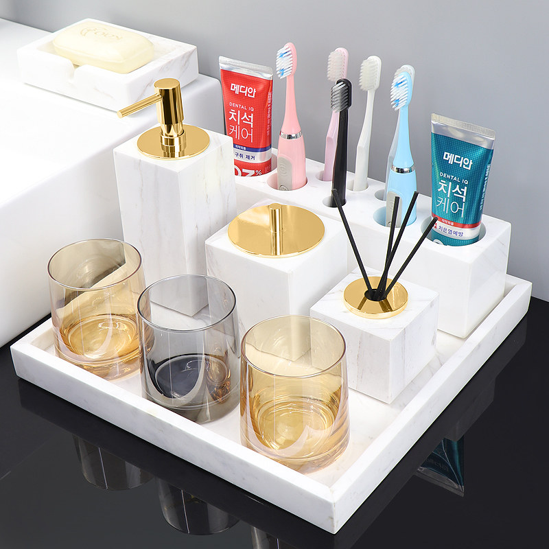 大理石电动牙刷置物架卫生间多功能收纳神器牙具座牙刷剃须刀底座,家庭/个人清洁工具,牙刷架/牙具座,淘宝优惠券,粉丝福利购,淘宝优惠卷