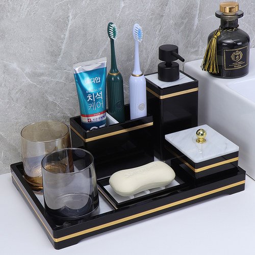 涓涓之秀洗漱套装亚克力高档环保