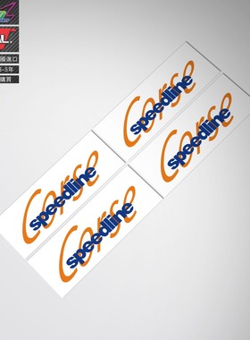 适用于speedline corse Rally racing decal轮毂翻新修复贴纸贴花