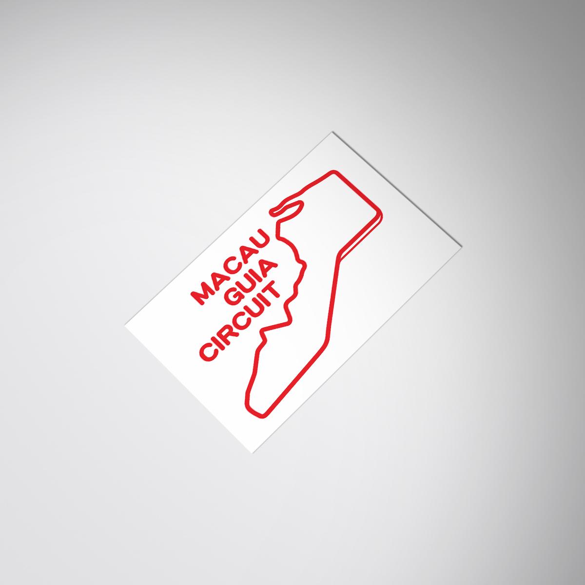 autodreamORACAL车贴纸赛道地图