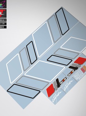 适用于ralliart evolution sticker三菱拉力艺改装车贴纸贴花定制