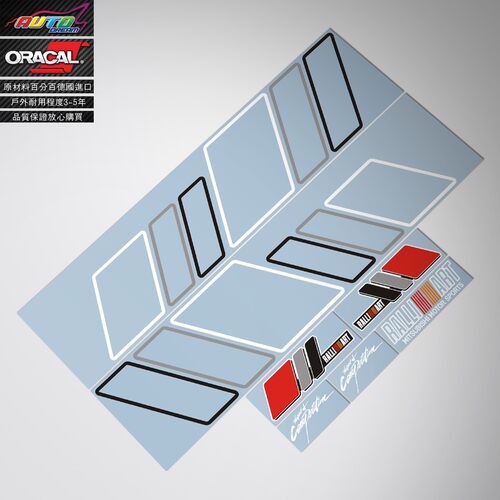 适用于ralliart evolution sticker三菱拉力艺改装车贴纸贴花定制