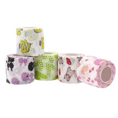 自粘绷带不粘毛发写字防磨手宠物