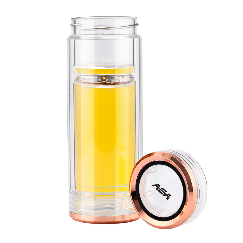 AEA玻璃杯双层养生杯茶水分离杯便携男女士车载水晶泡茶杯,餐饮具,玻璃杯,淘宝优惠券,粉丝福利购,淘宝优惠卷