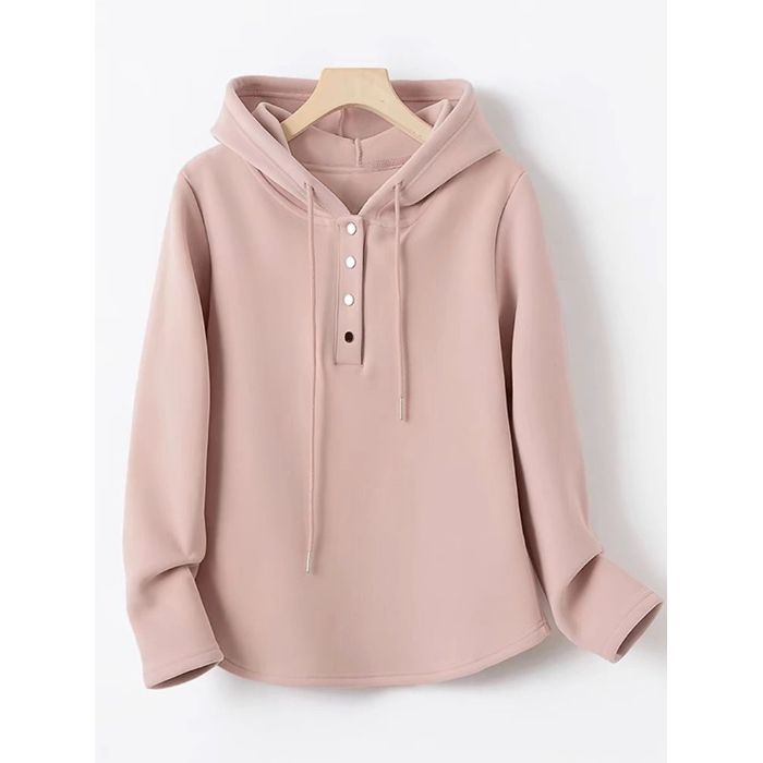 高级感超好看卫衣女2025新款爆款休闲宽松慵懒风连帽外套女装春秋