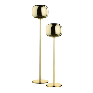 简约现代个性创意北欧客厅沙发旁书房卧室落地灯设计师坐地灯金色