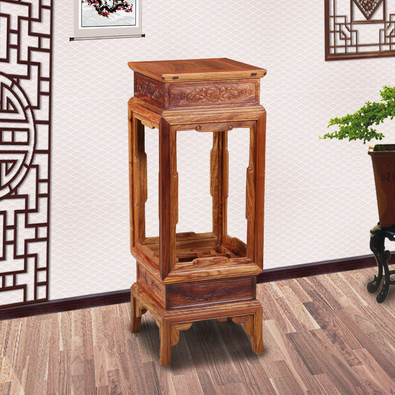 刺猬紫檀素面燈籠花幾中式明清古典實木花架置物架花梨木紅木家具在類目 住宅傢俱, 架類, 花架/花幾中 - 來自Buy2taobao.com提供專業的淘寶代購服務