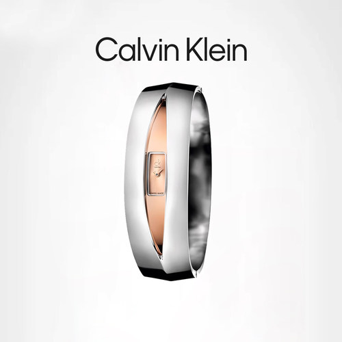 CK凌空出世手镯式手表惊艳