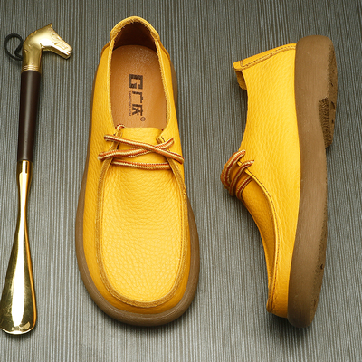 头层牛皮男鞋休闲皮鞋