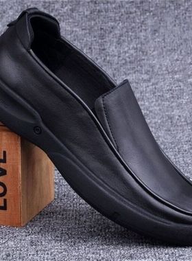 2022头层牛皮真皮舒适中年韩版鞋商务Christopher nemeth