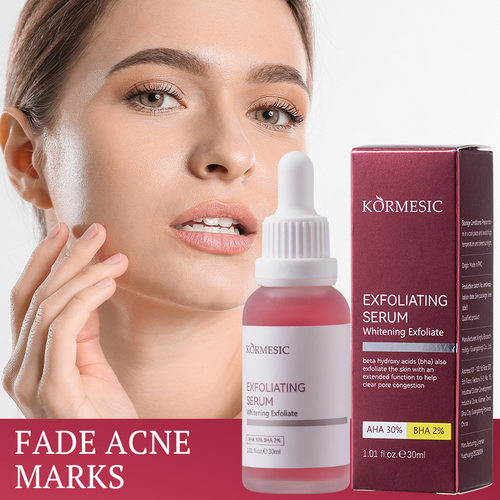 新款推荐kormesic全英文精华液exfoliating essence补水