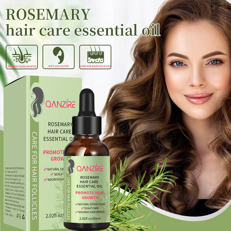 新款推荐全英文迷迭香护发精油头发护理精华液care essential oil