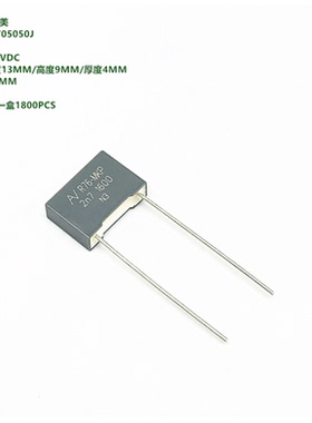 KEMET AV R76TF12705050J R76-MKP 2n7 2700pf 1600VDC 薄膜电容